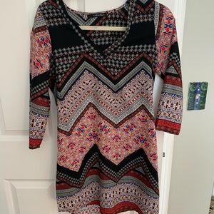 Carmela mini dress, multicolor, size S